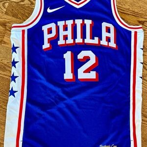 Authentic NBA Philadelphia 76ers Jersey - Tobias Harris #12 - Dri-Fit - Size S